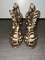 Oscar de la Renta Heels, Size 40, Bronze - Perfect Style!
