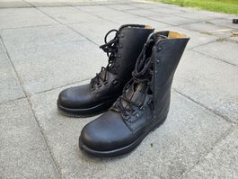 Stivali militari Minerva pelle nera taglia 275 (42)