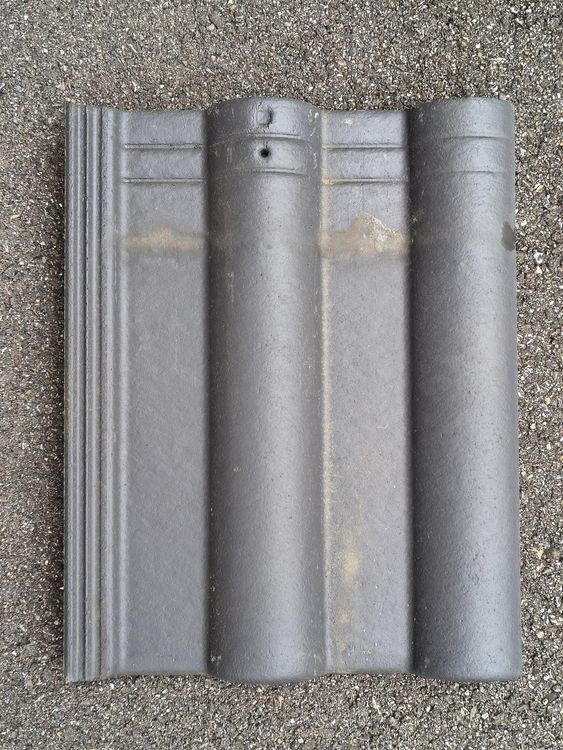 55 Heidelberger Eternit Dachsteine (Dachziegel) Dunkelgrau (Gebraucht ...