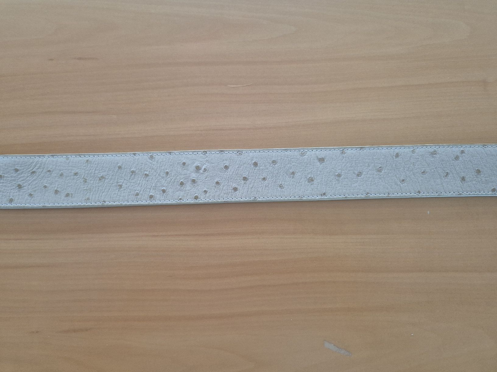 Aigner Gürtel: Aigner Gurt Straussenleder Grösse 100cm / 40in  – Gebraucht aus Zürich von Corrosion 7
