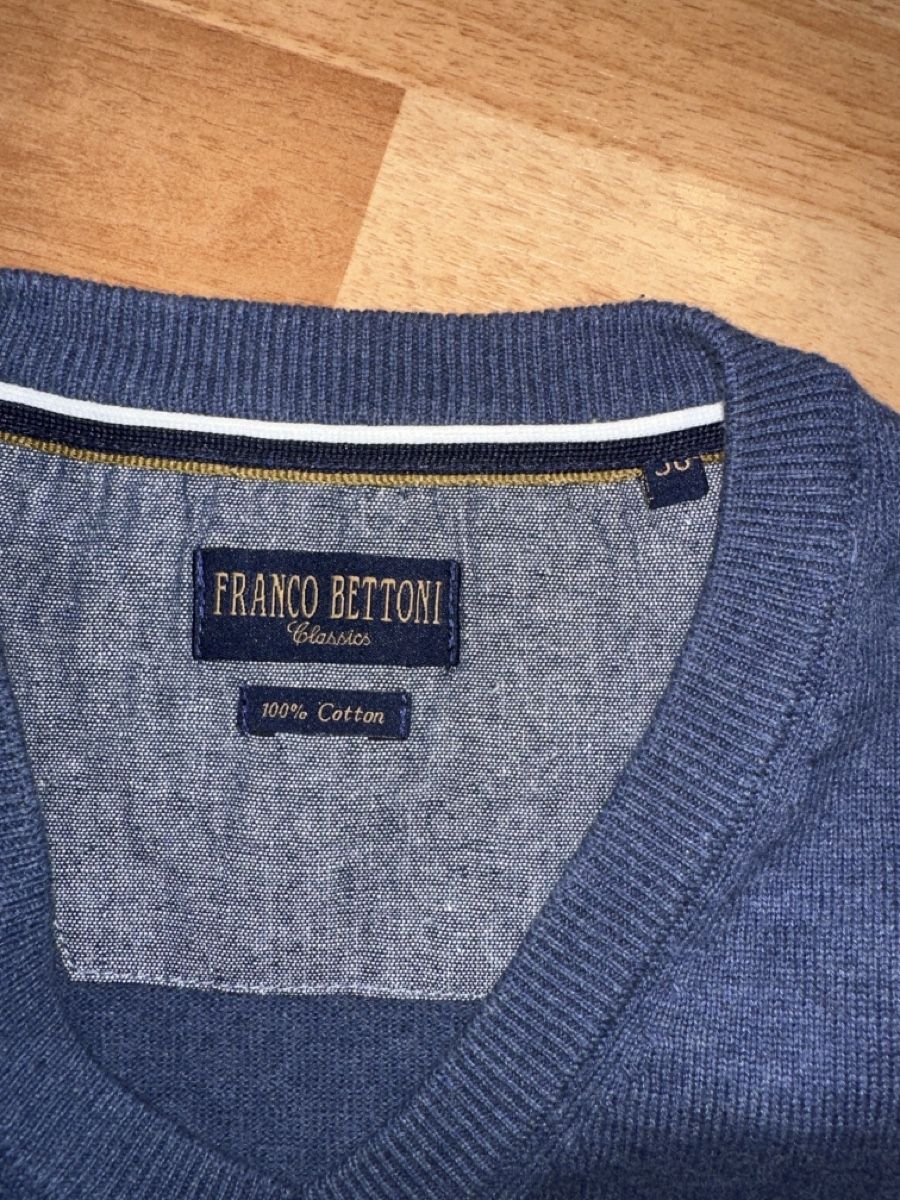 Maglioni & Felpe: Franco Bettoni Herren Pullover, Gr. 50 einf. Brustweite 55cm – Usato da St. Gallen venduto da mai_gd7k 1