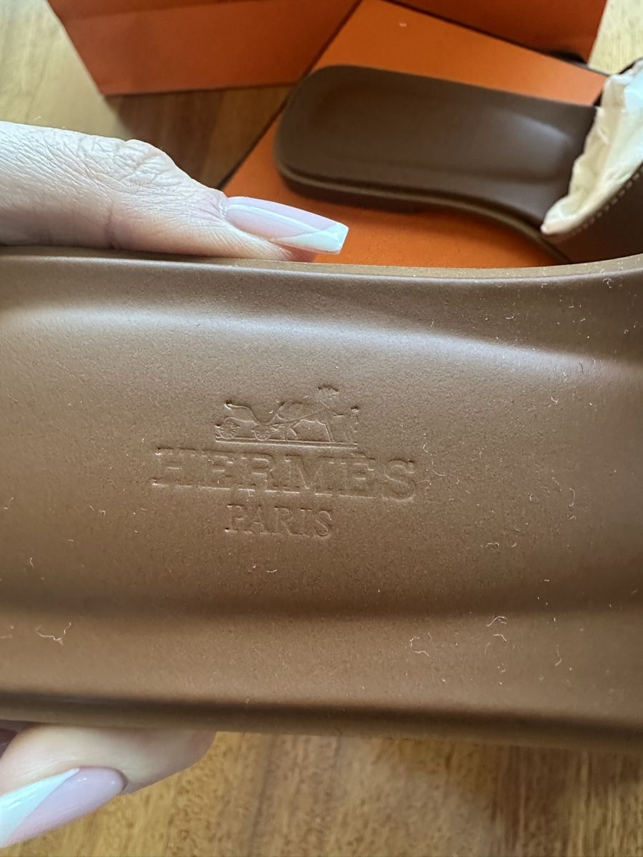Hermès Scarpe da donna: Hermes Oran gold 37 – Nuovo e nell'imballaggio originale da Kilchberg ZH venduto da cruella 4
