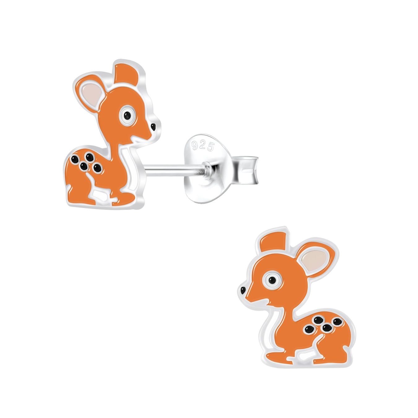 Orecchini pendenti & Orecchini a lobo: Kinder Ohrringe BAMBI 925 Silber – Nuovo e nell'imballaggio originale da Stallikon venduto da Bergli18 4