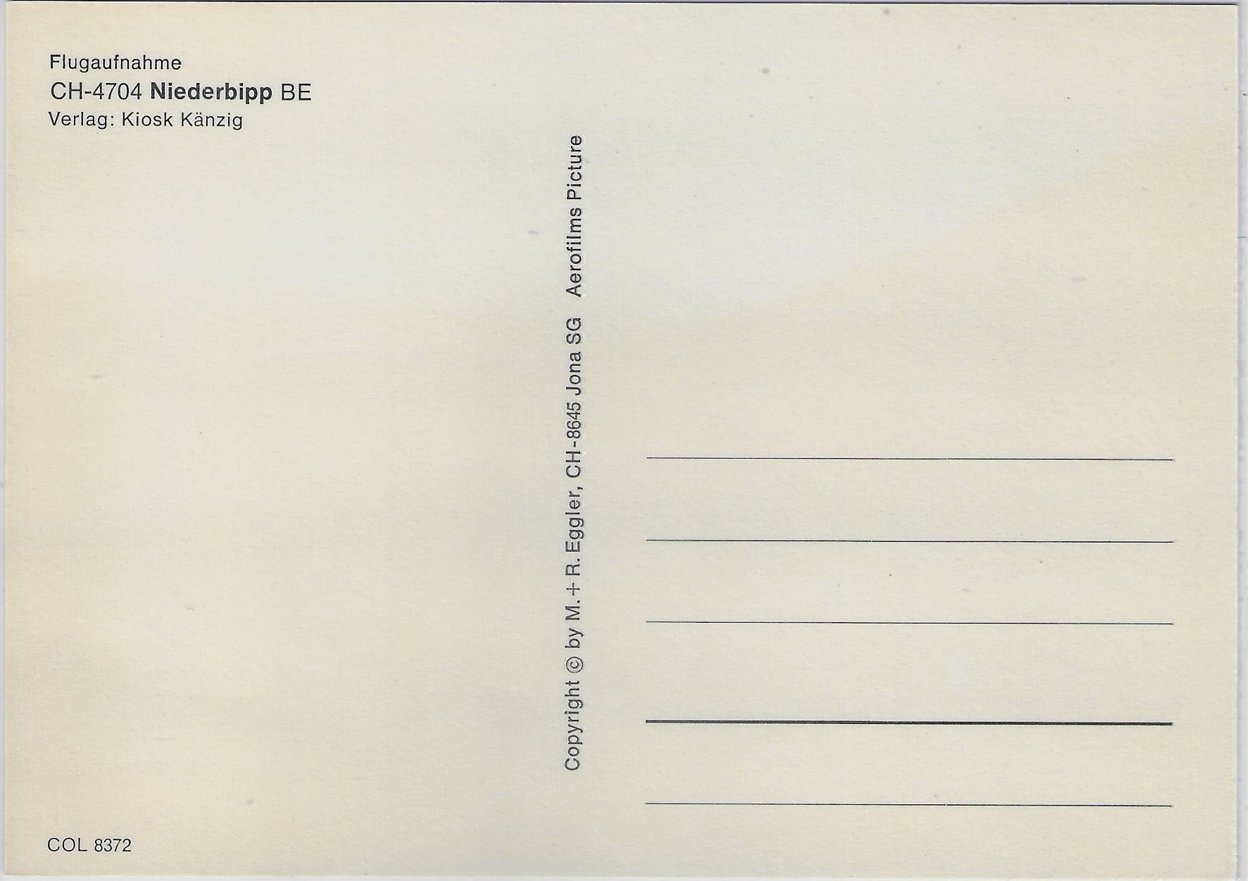 Cartoline postali: Flugaufnahme Niederbipp BE – Antico da Ettingen venduto da Kartenplanet 1