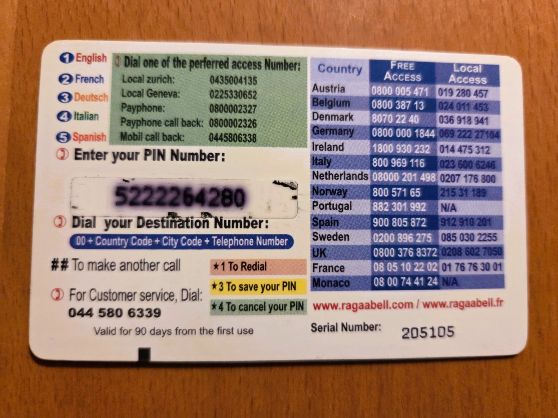 Schede telefoniche: PREPAID - SCHWEIZ – Usato da Brüttisellen venduto da Nighttrain 1