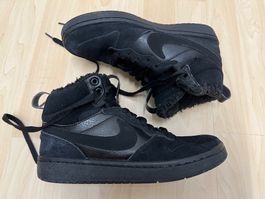 Schuhe Nike Court Borough Mid Boot schwarz Gr.36.5