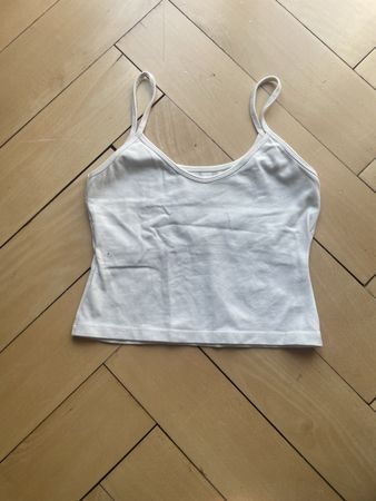Brandy Melville Top, weisses Tank Top, one size, neuwertig