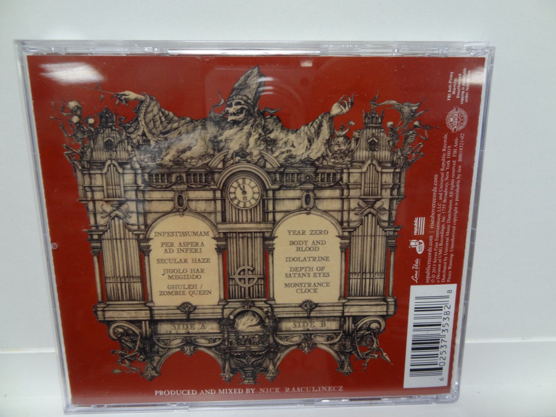 CDs: Ghost B.C. - Infestissumam CD – D'occasion à luzern par musicandart 1