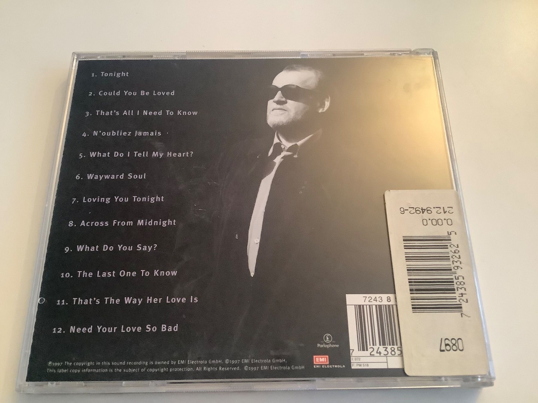 CD: Joe Cocker / across from midnight / 1997 – Usato da Dübendorf venduto da Troll_88 1