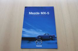 Mazda MX-5"10th Anniversary" Prospekt 1999