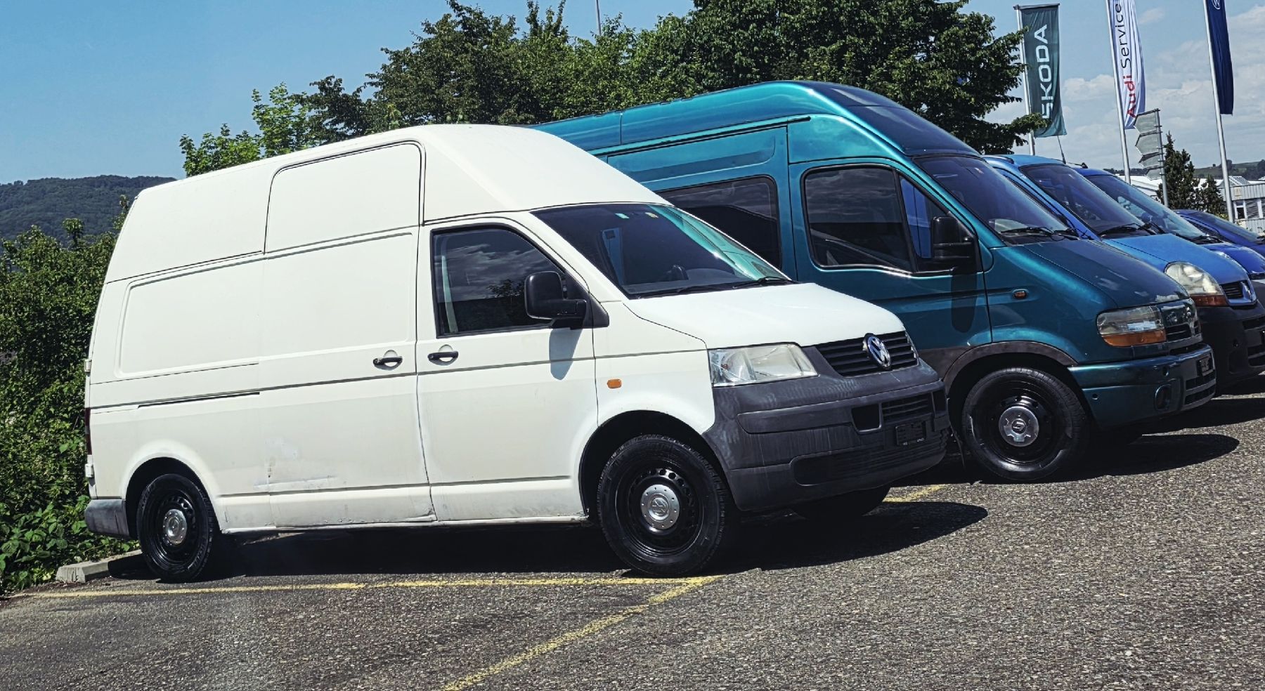 VW Veicoli commerciali: vw t5 L2H2 airco towbar 4motion  – Usato da Möriken AG venduto da del_6ycd