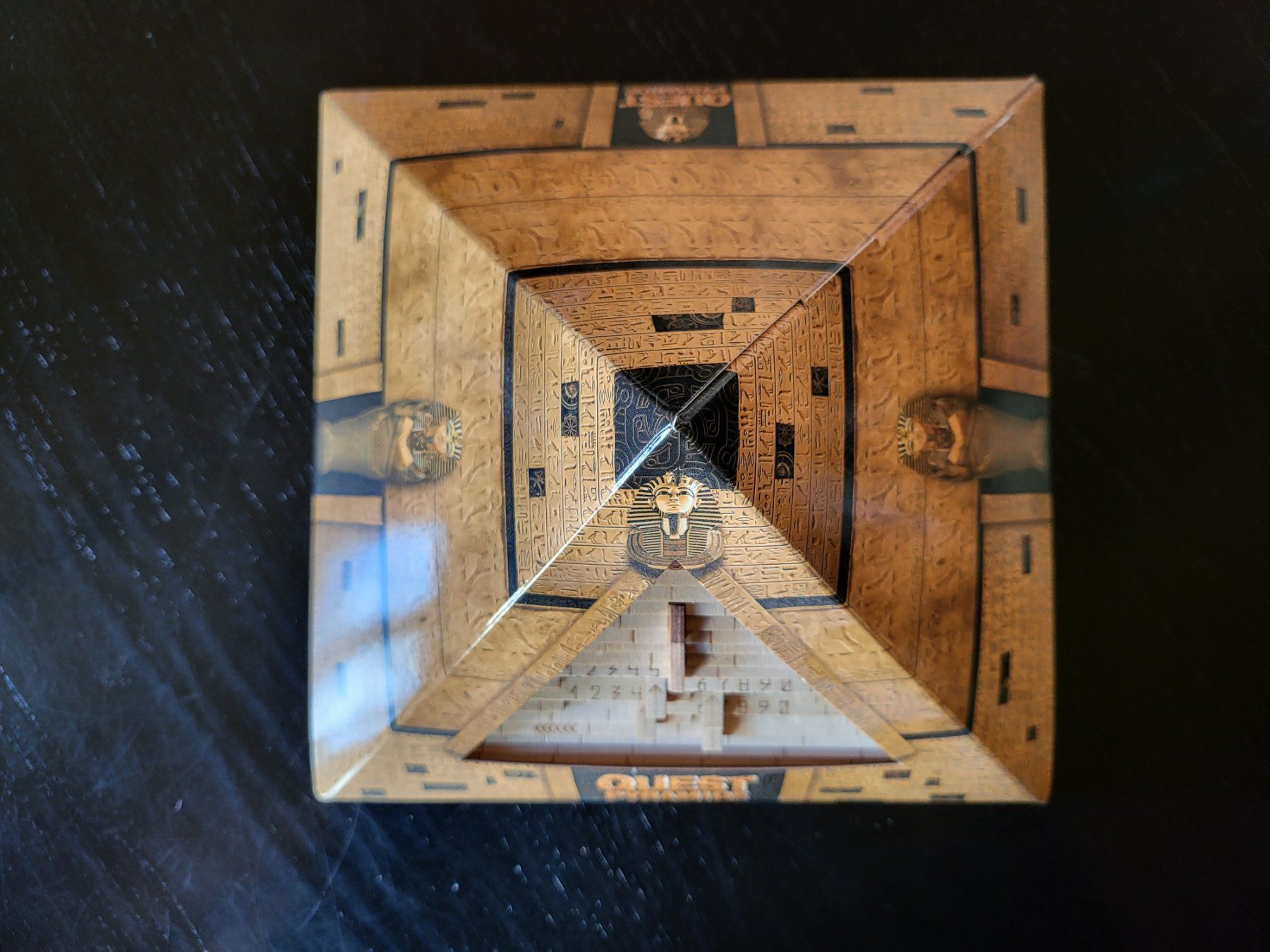 Giochi: Quest Pyramide - Escape Room in einer Pyramide - Holz – Nuovo e nell'imballaggio originale da Lichtensteig venduto da ThreeHeroes 1