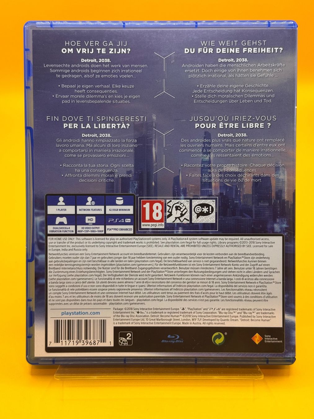 Sony Giochi: Detroit Become Human PS4 Spiel – Usato da Oberwil b. Zug venduto da silver2024 1