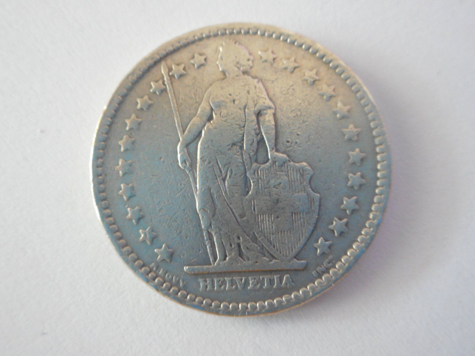 Alle Münzen: 2 Fr. 1901 silber – Gebraucht aus Kriegstetten von pizlad2010 2