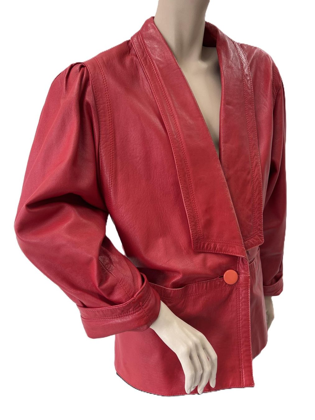 Giacche: Vintage 80er Jahre Leder-Jacke – Usato da Walzenhausen venduto da stilvollwohnen