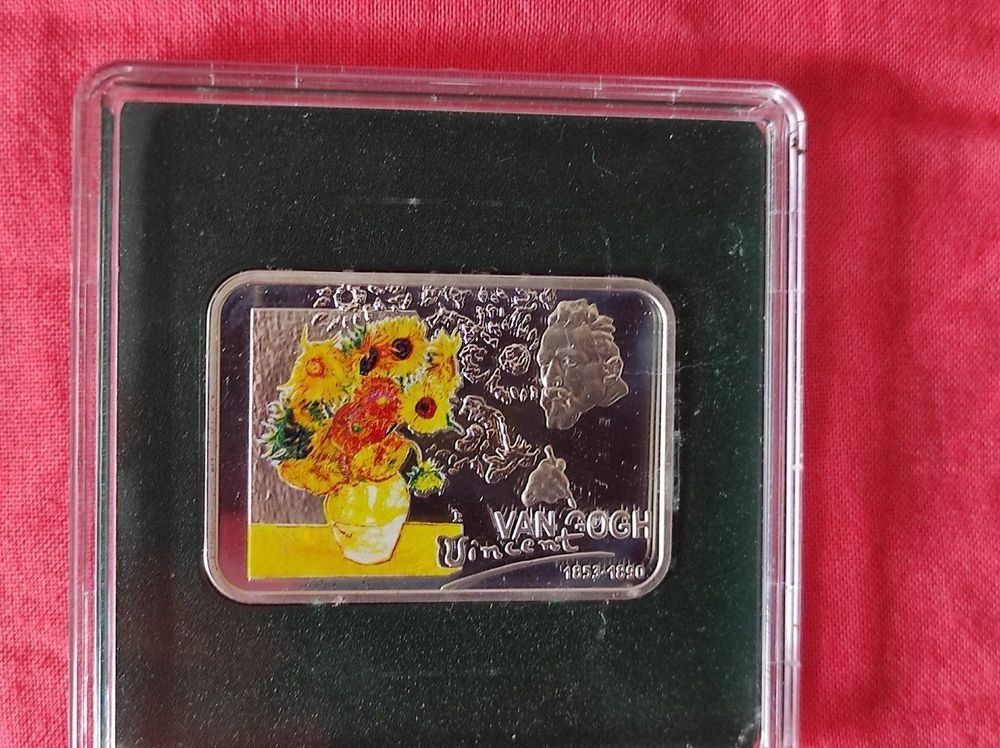Tutti le monete: Piece collection en Argent 925 Niue 2007 Vincent van Gogh – Nuovo e nell'imballaggio originale da Renens VD venduto da cla_7zv5 2