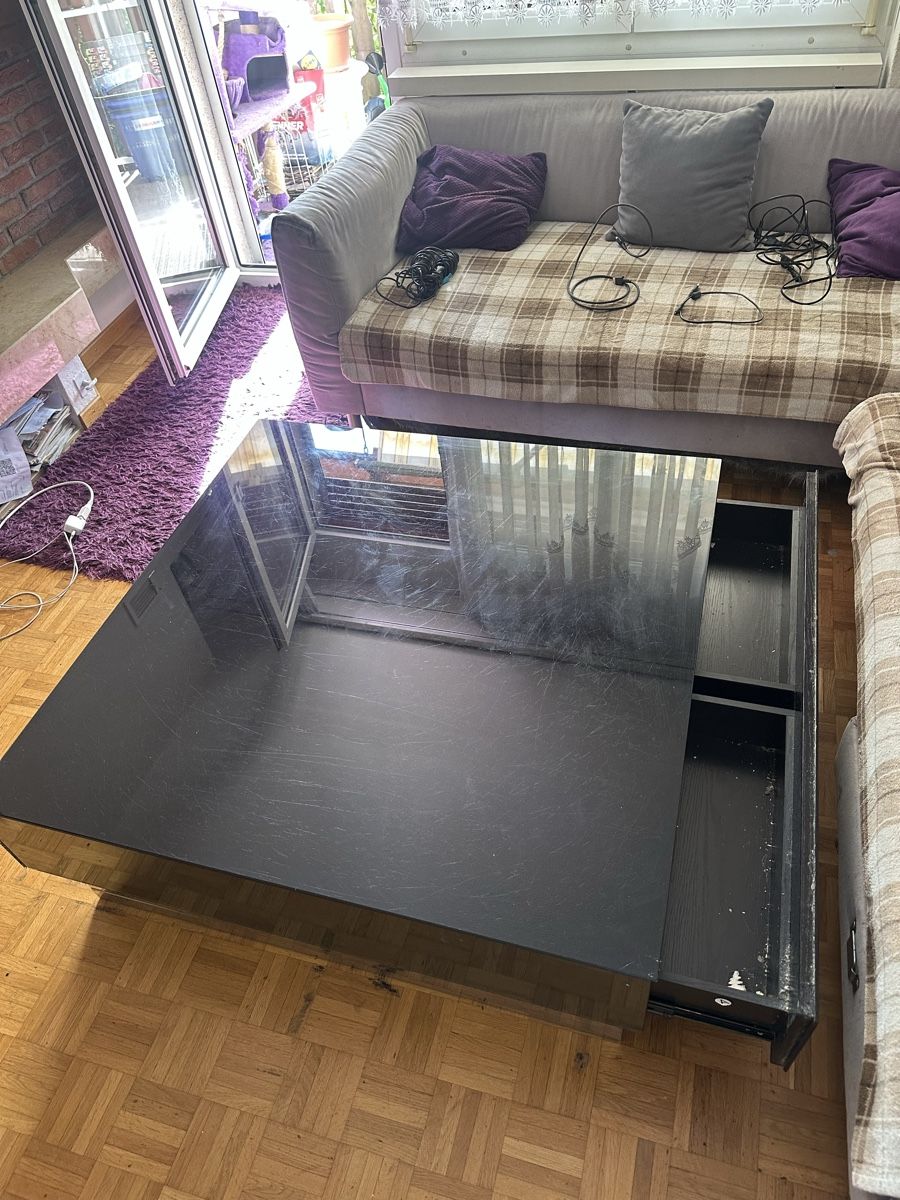 Tische: Couchtisch schwarz  – Gebraucht aus Adlikon b.Regensdf von val_tn7g 1