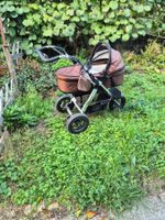 TFK Joggster Kinderwagen gebraucht braun schwarz