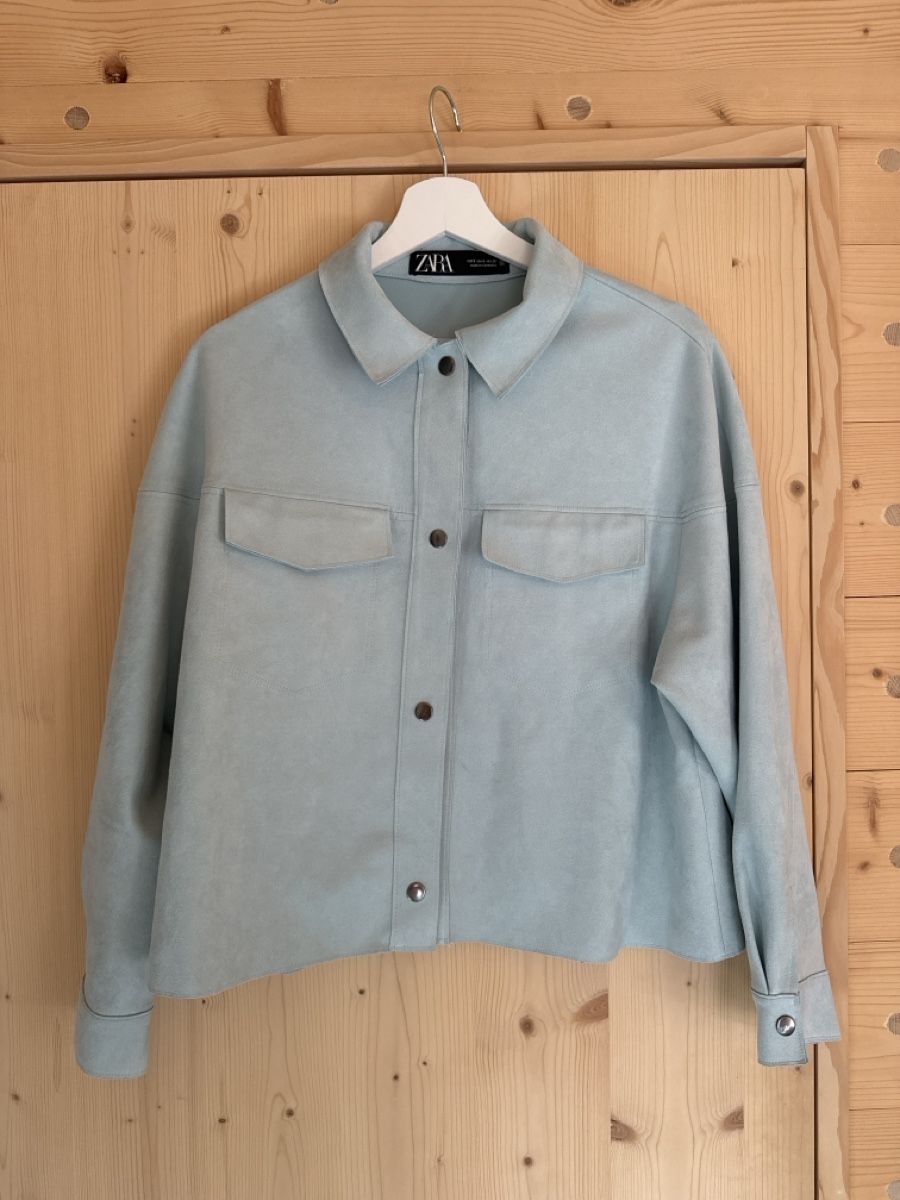 Zara Giacche: hellblaue Sommerjacke – Usato da Lurtigen venduto da sal_79fm