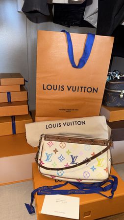 Louis Vuitton Pochette multicolor 2004