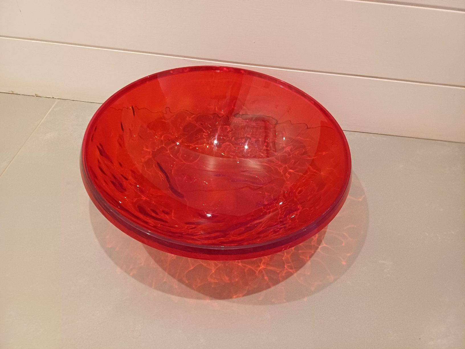 Ciotole: Moon Kartell Mario Bellini desing rosso trasparente – Usato da Minusio venduto da ele_gp89 2