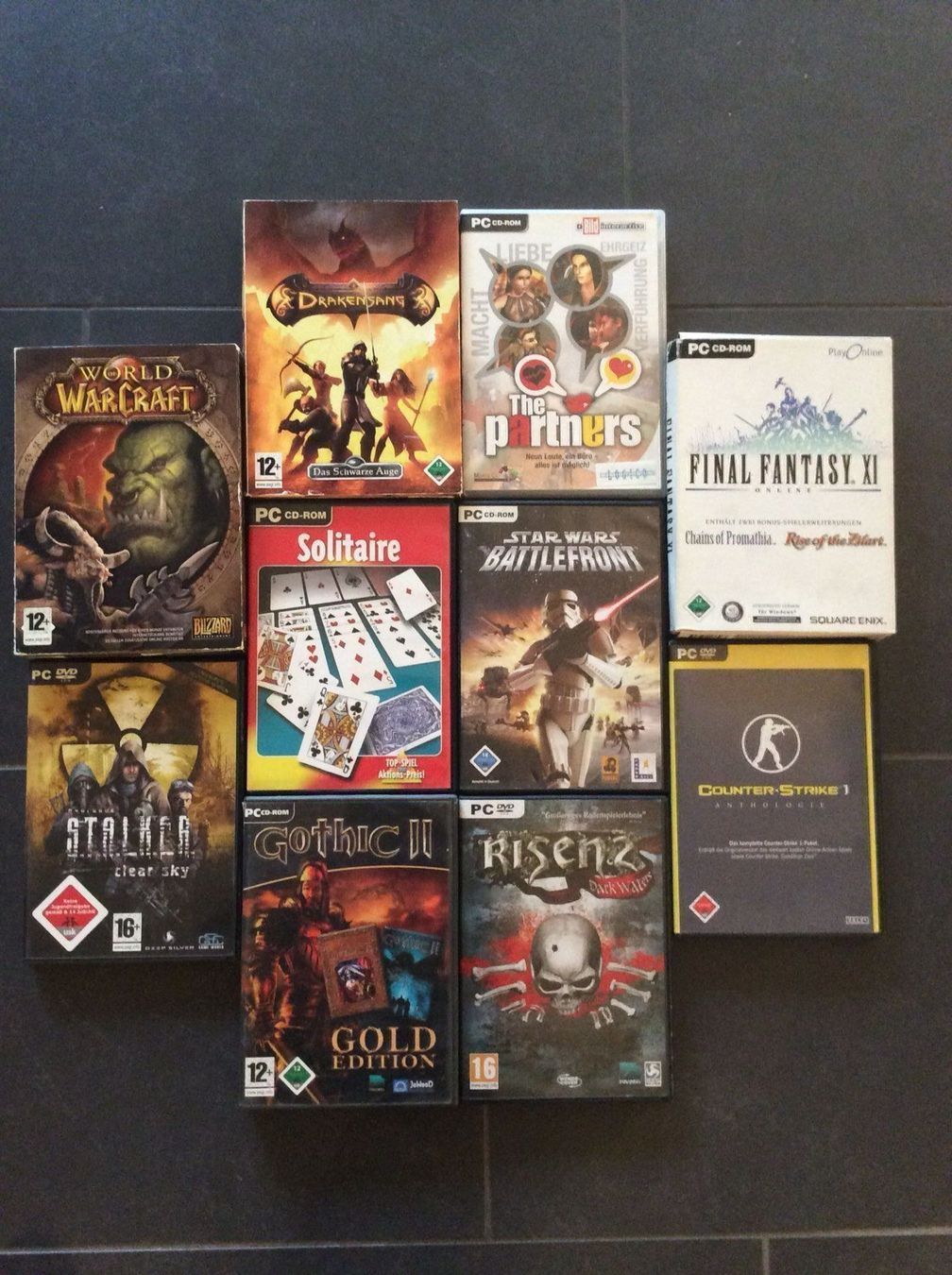 Microsoft Giochi: 10 x PC Spiele – Usato da Kestenholz venduto da Inna09