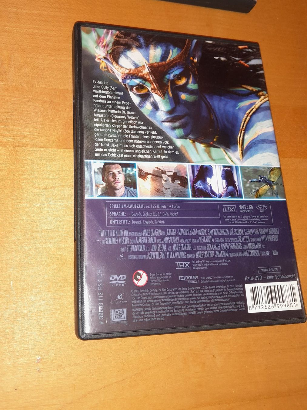 Alle DVDs: Avatar - DVD – Gebraucht aus Steffisburg von FutureOne 1