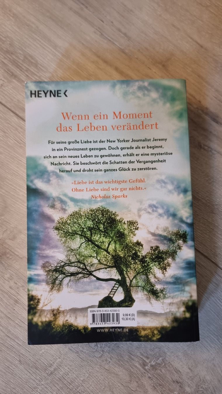 Libri: Nicholas Sparks: Das Wunder eines Augenblicks, Roman – Usato da Wigoltingen venduto da Zuckerfee84 1