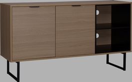 Sideboard aus Holz und Metall