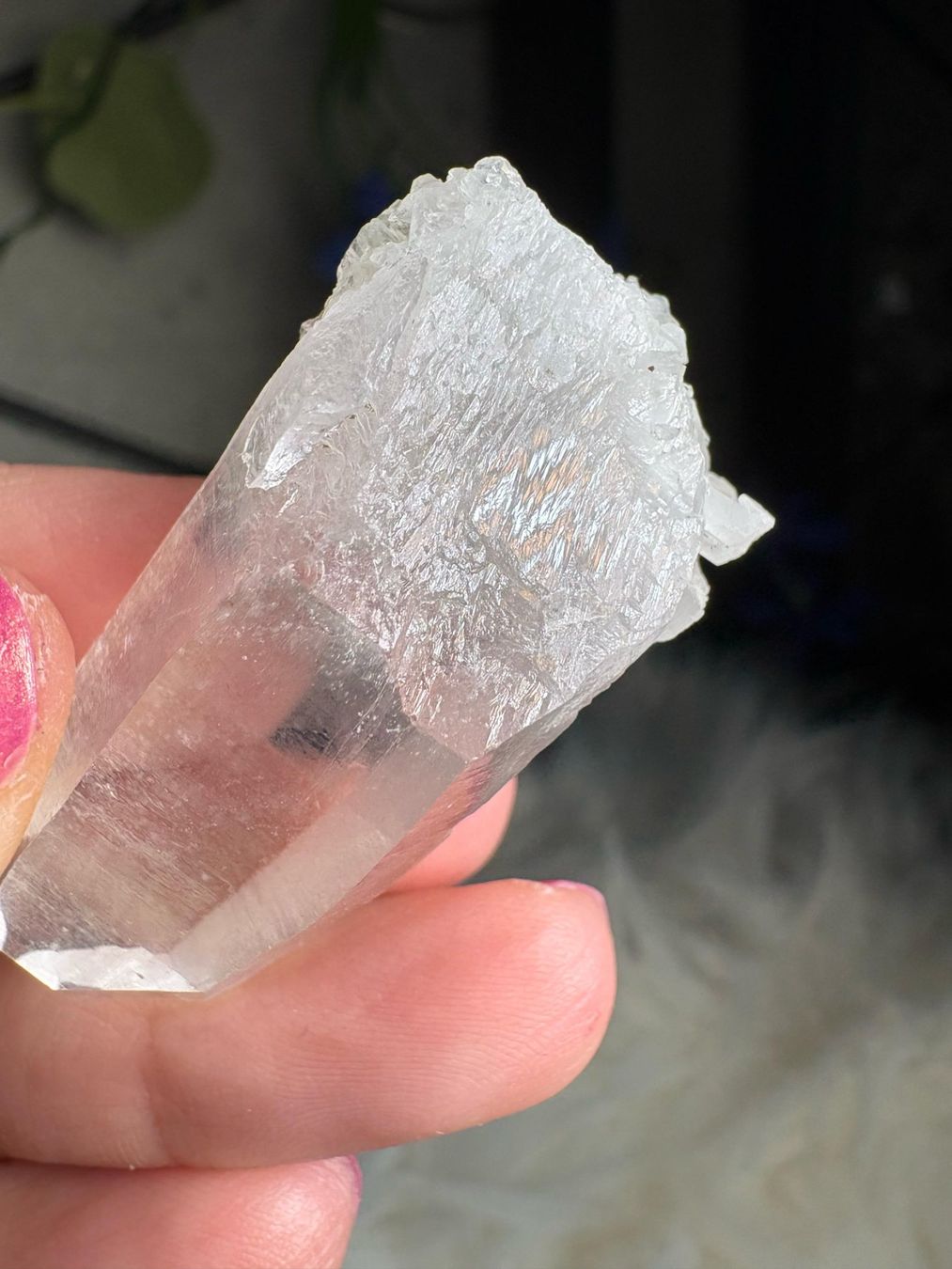 Minerali & Pietre curative: Kolumbianischer Lemurian-Quarz-Cluster – Nuovo (secondo la descrizione) da Neuheim venduto da m.hald 4