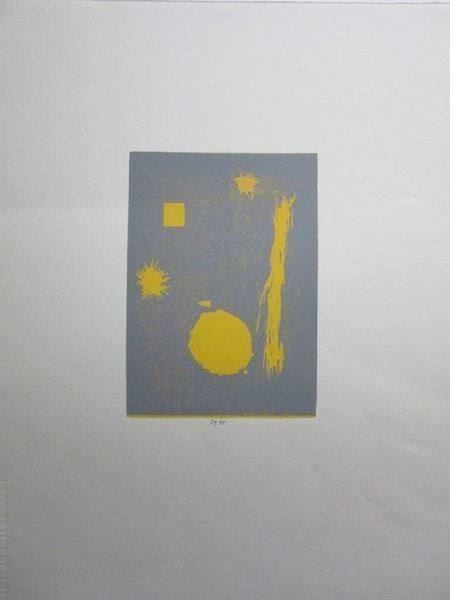 Grafica & Litografie: Jürgen PARTENHEIMER LITHOGRAPHIESIGNIERT NUMMERIERT – Usato da Gersau venduto da grafik-kunst 1
