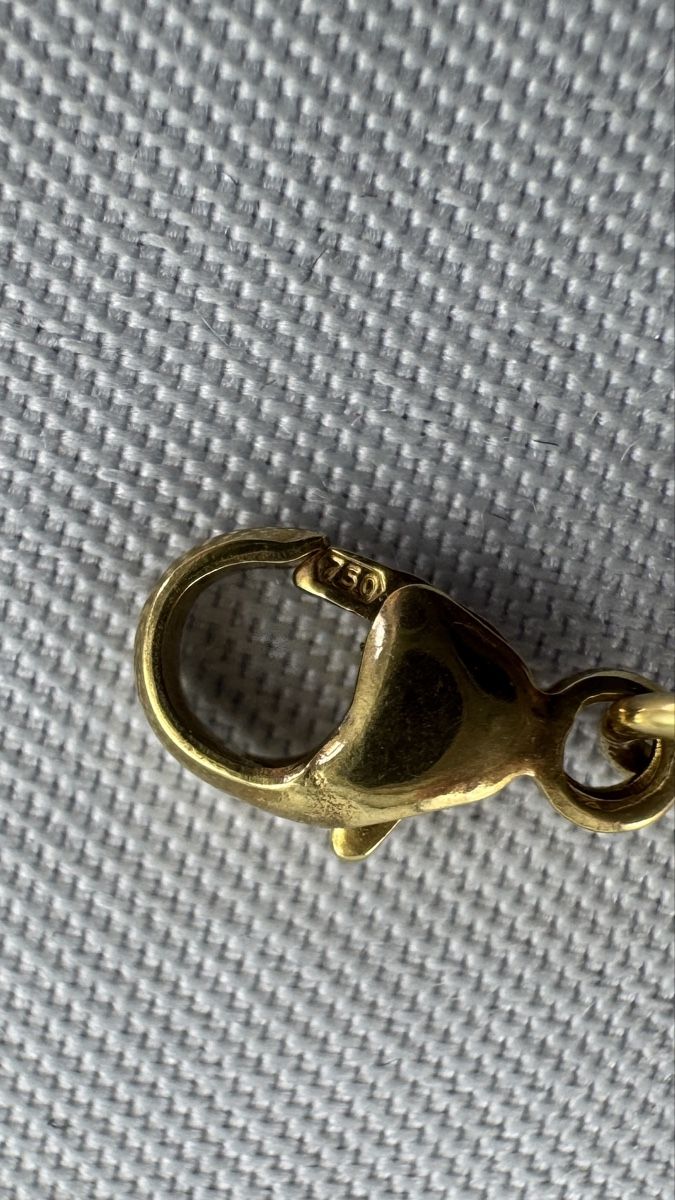 Catenine: Halskette in 750 Gold / 18 Karat – Usato da kreuzlingen venduto da fantasy_schmuck 4