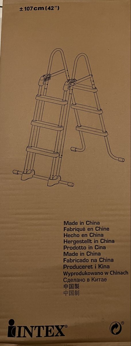 Echelles: Intex Leiter 107cm Poolleiter neu – Neuf avec emballage d'origine à Grüningen par NewHome4