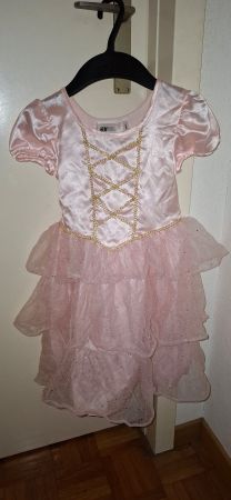 Robe / déguisement rose à paillette, bébé 3/4ans, taille 104