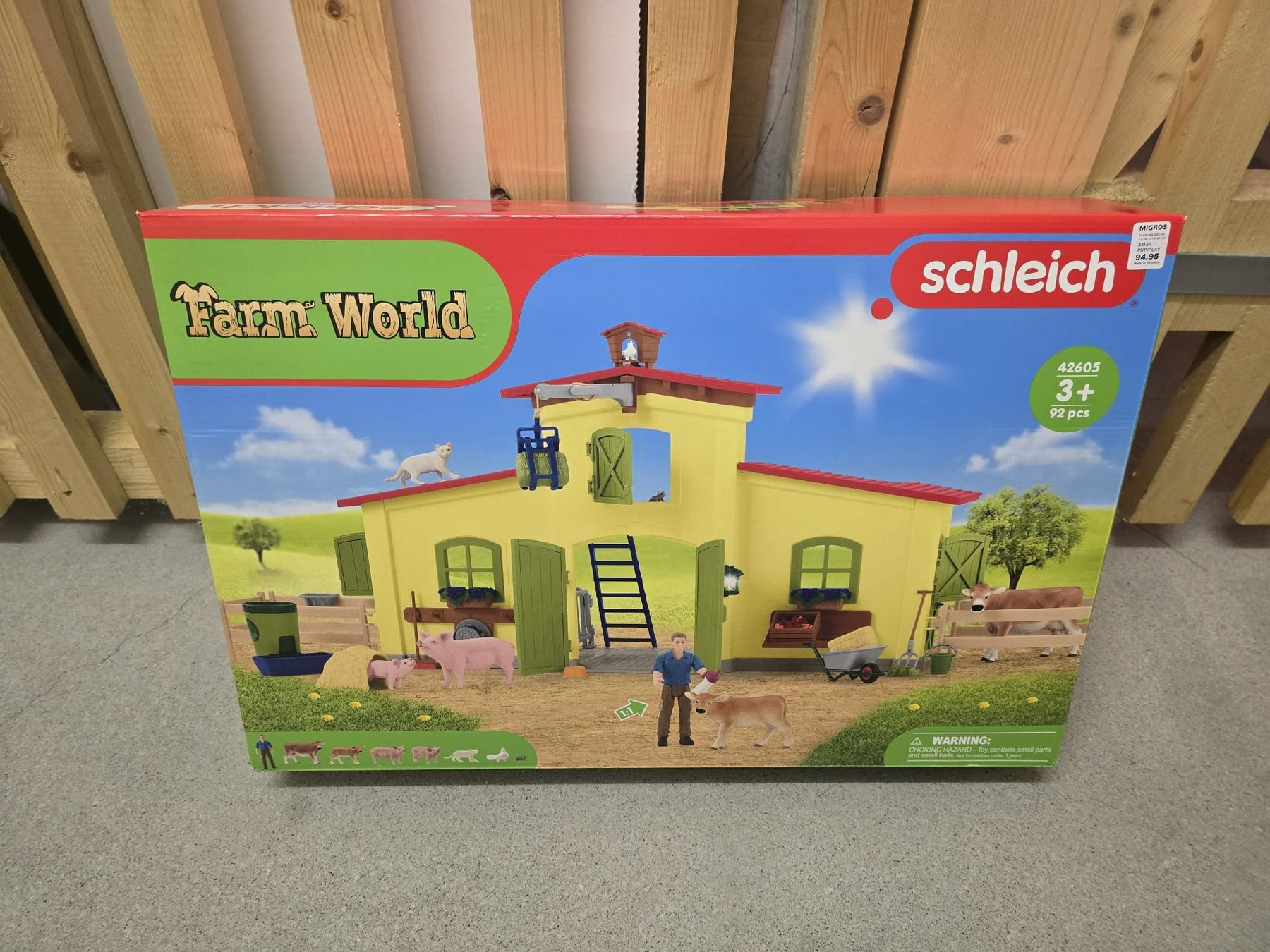 Schleich Giocattoli: Schleich Grosser Stall – Nuovo e nell'imballaggio originale da Thalwil venduto da Praweena
