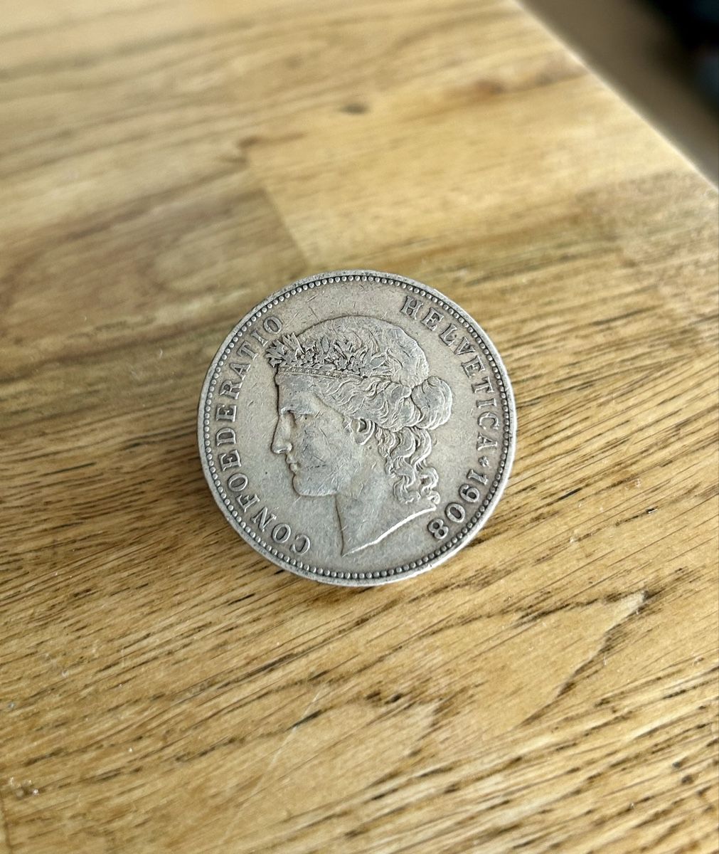 Tutti le monete: 5 Franken 1908 🇨🇭 – Usato da Vuadens venduto da Numispot 3