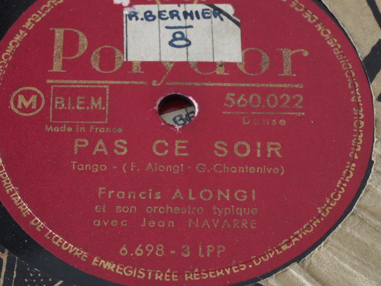 Schallplatten: DISQUES 78 TOURS – Gebraucht aus Lausanne von Leag 4