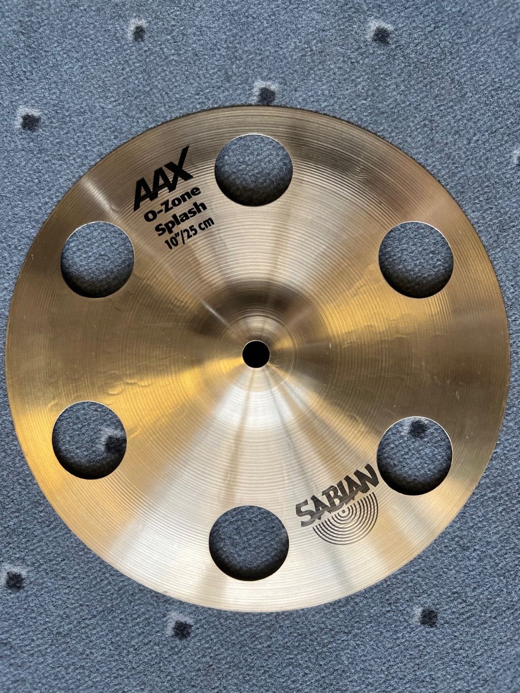 Sabian Musikinstrumente: Cymbal, Sabian 10" AAX O-Zone Splash – Gebraucht aus Dietikon von Wildtransporte