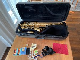 Yamaha YTS-275 Tenorsaxophon, Sehr guter Zustand mit Zubehör
