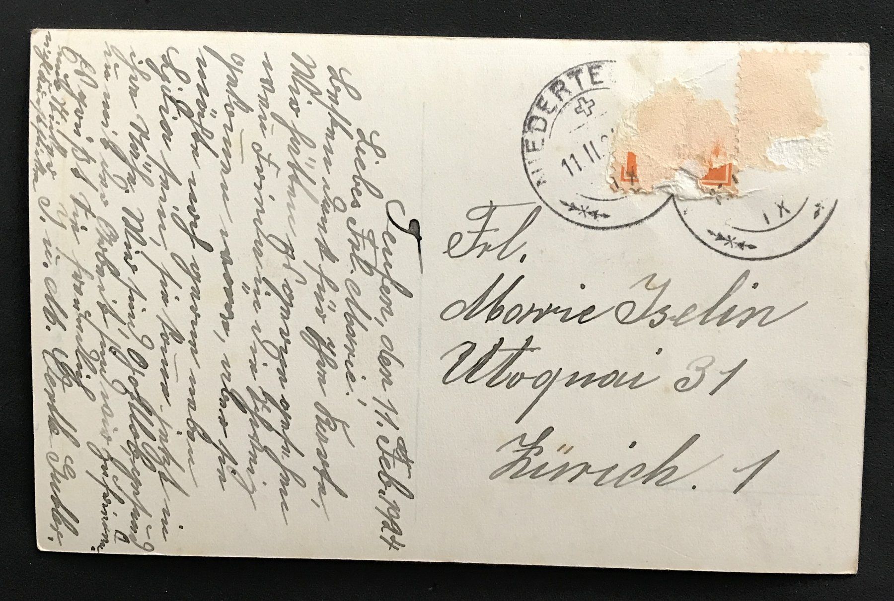 Cartoline postali: ALTE ANSICHTSKARTE TEUFEN-EGGLI – Usato da Ostermundigen venduto da wini63 1