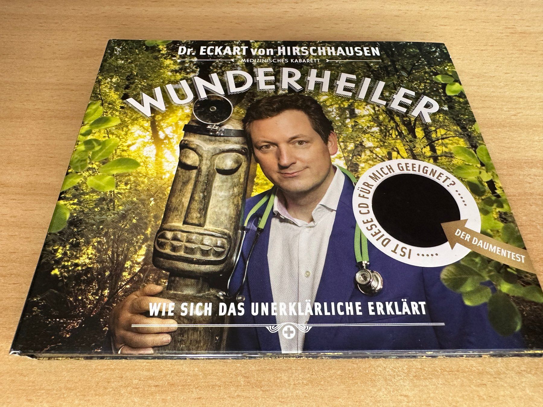 CD: Wunderheiler - Eckart von Hirschhausen – Usato da Rikon im Tösstal venduto da Alpenmutz