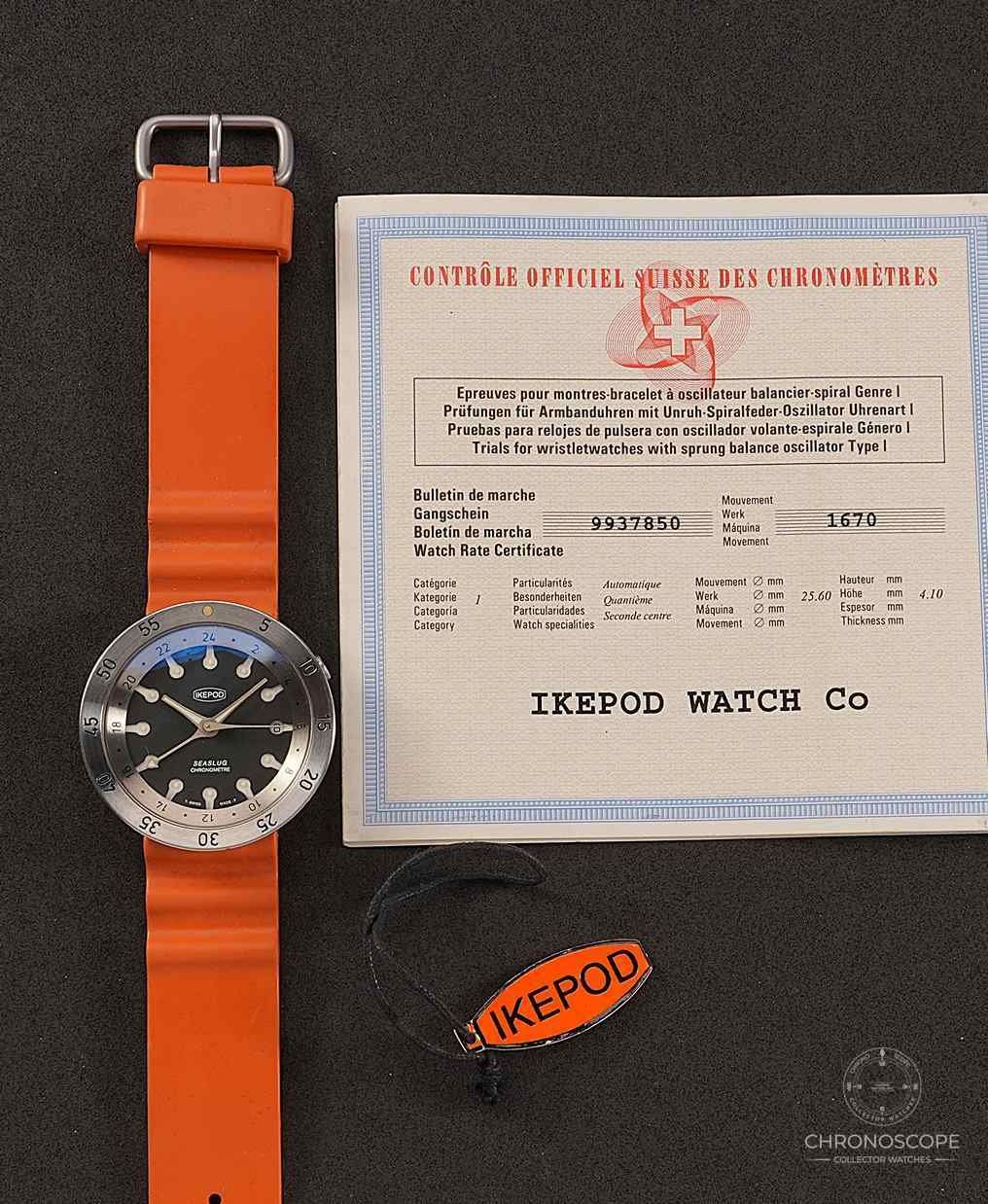 Orologi: IKEPOD Seaslug GMT – Usato da Luzern venduto da ChronoScope6004 6