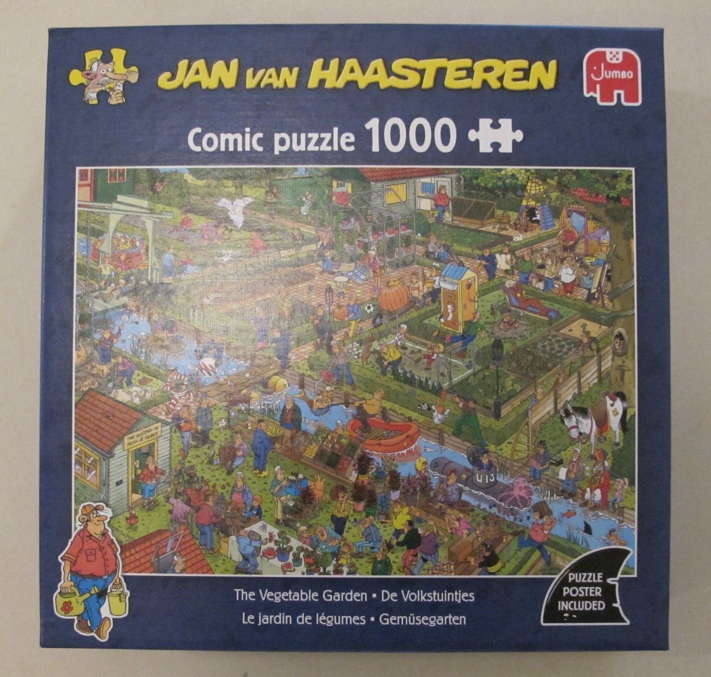Puzzle: Puzzle Jumbo Vegetable Garden, 1000 Teile – Usato da Zug venduto da Vesi8