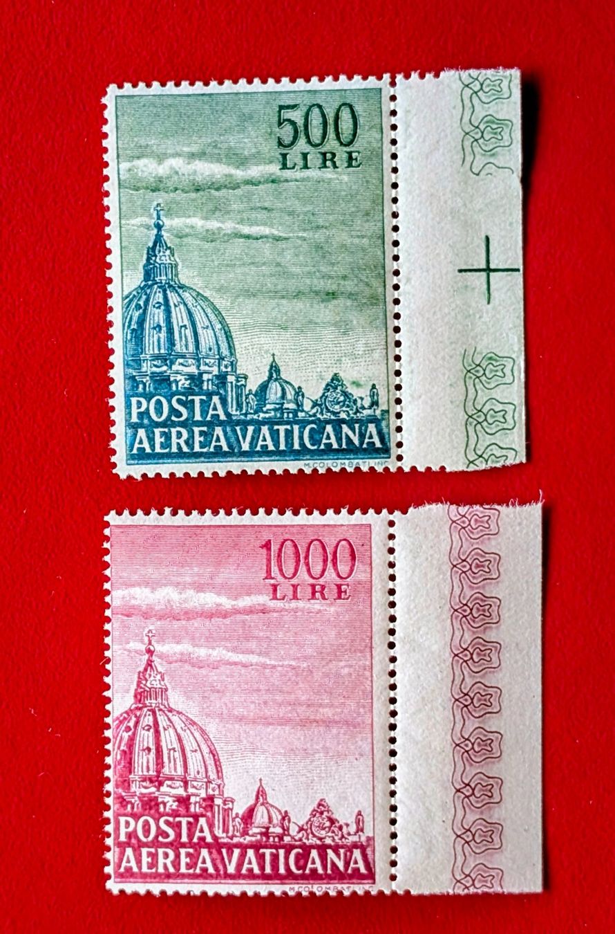 Tutti i francobolli: VATIKAN FLUGPOST POSTA AEREA 1958** POSTFRISCH – Nuovo (secondo la descrizione) da Düdingen venduto da Quartierstrasse