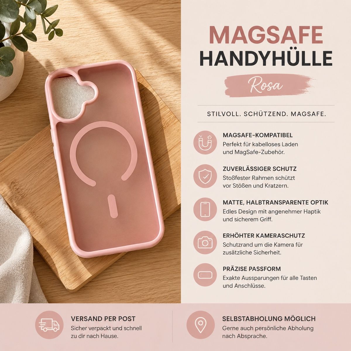 Cover & Protezioni schermo: iPhone MagSafe Hülle  – Nuovo e nell'imballaggio originale da Kloten venduto da ST-Kloten 7