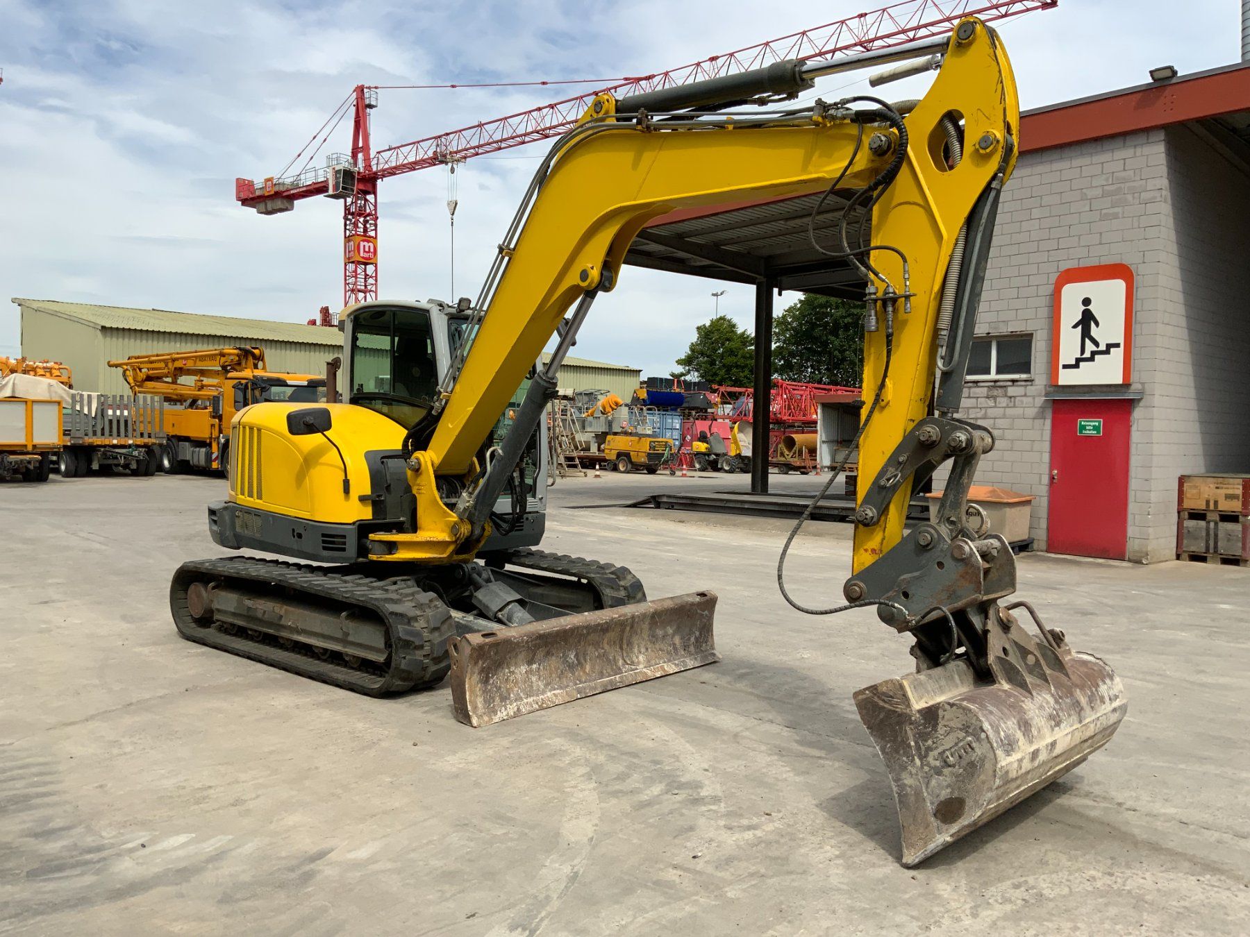 Wacker Neuson Escavatori: Wacker Neuson Raupenbagger ET 90 mit Schnellwechsler – Usato da Regensdorf venduto da MAGZH 1