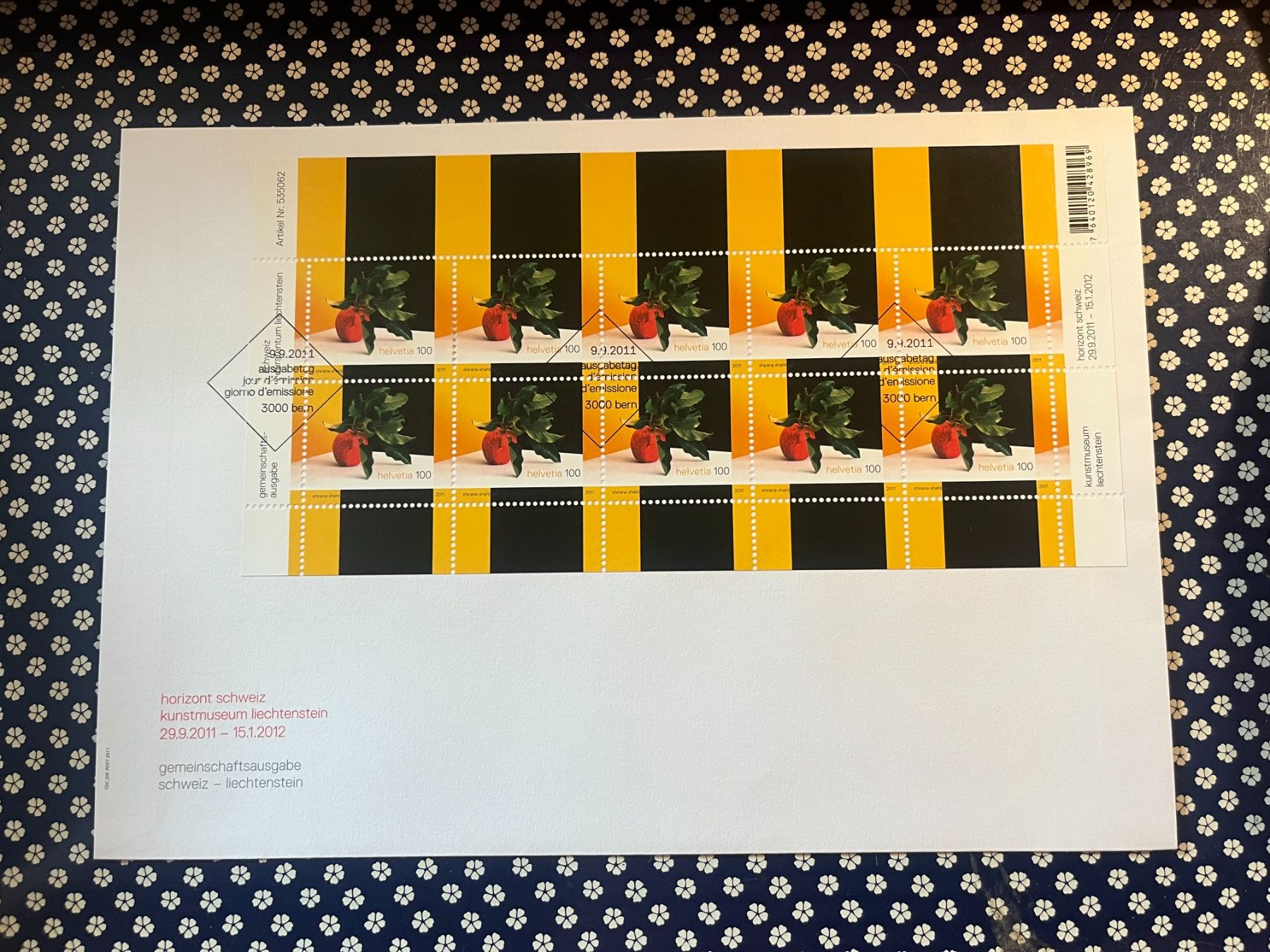 Alle Briefmarken: FDC Kleinbogen ab 5.- – Gebraucht aus Arch von Noah819