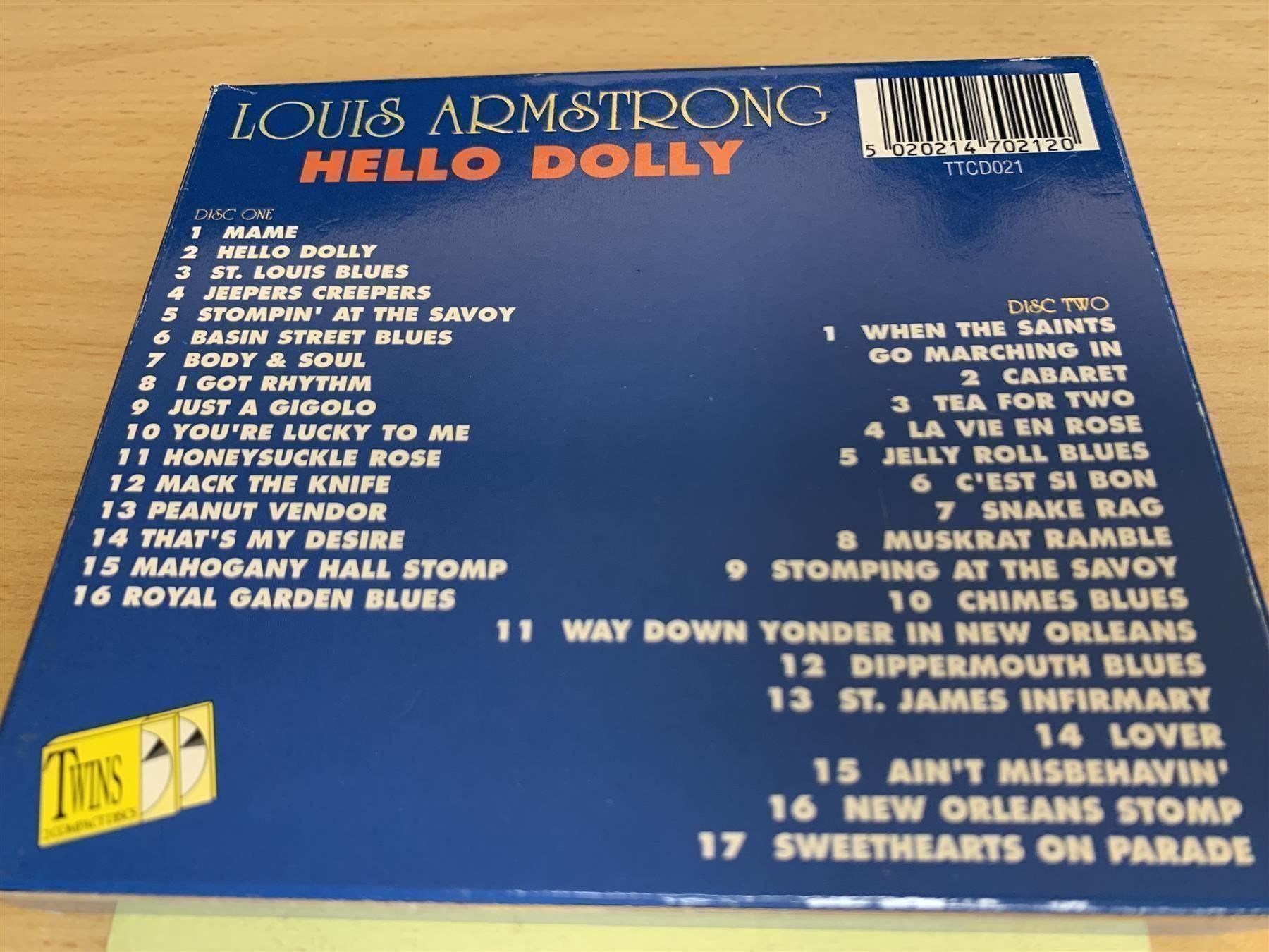CD: Louis Armstrong – Hello Dolly - 2 CD – Usato da Rikon im Tösstal venduto da Alpenmutz 1