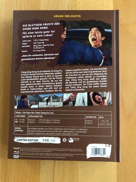 Tutti i DVDs: Zakato - die Faust des Todes – Usato da Bubikon venduto da cinerama01 1