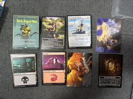Carte Magic The Gathering set di 8 pezzi usato buono